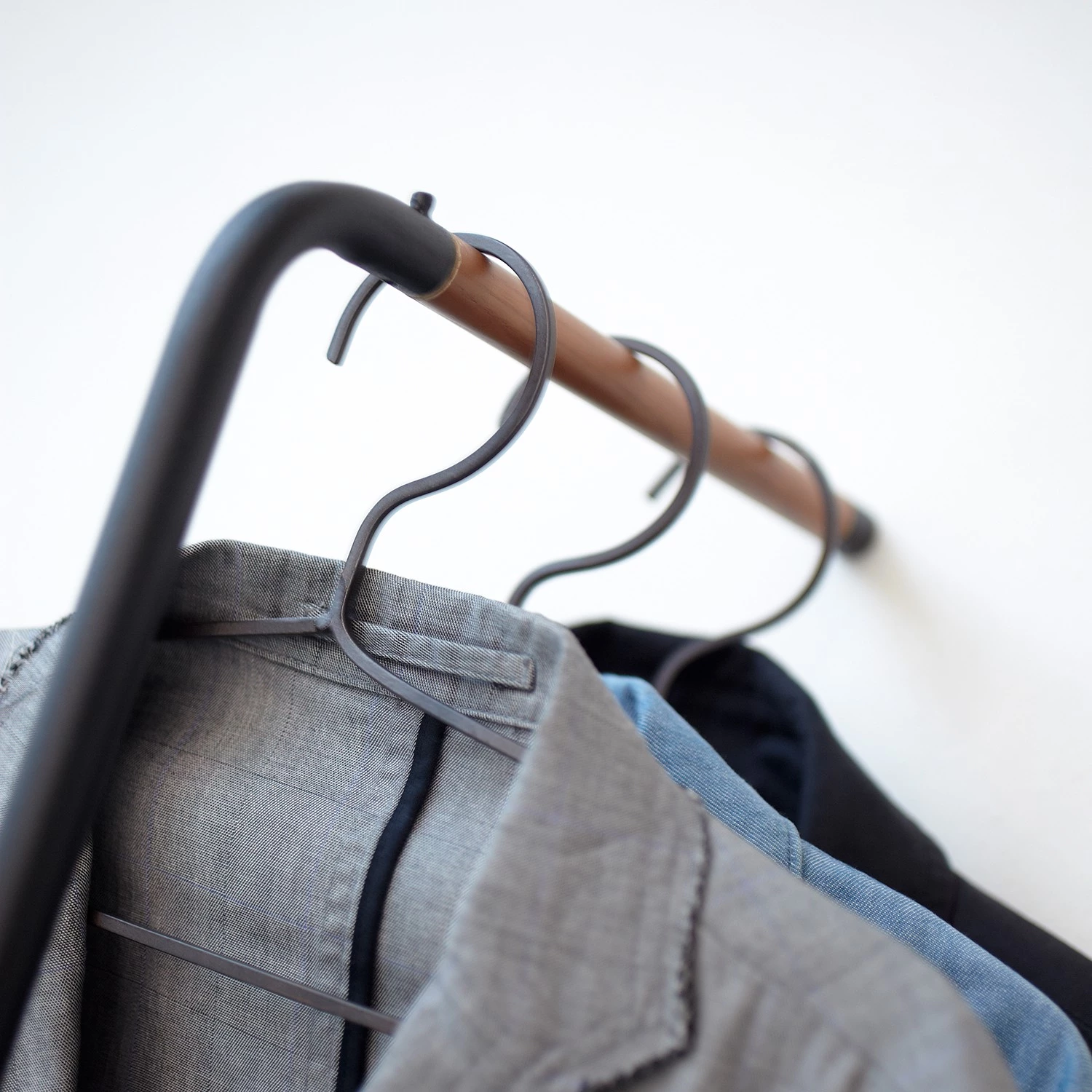 Yamazaki Porte-manteau Tower I - Métal - Noir 4 Yamazaki Porte-manteau Tower I - Métal - Noir – Image 4