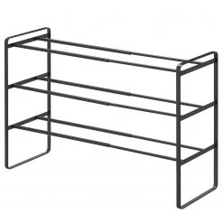 Yamazaki Étagère à chaussures Frame I - Métal - Noir -Vestiaires Soldes 1000347260 220505 030 DETAILS P000000001000347260