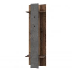 Loftscape Porte-manteau Ravenswood - Imitation bois recyclé / Anthracite