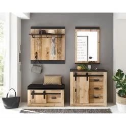 Ridgevalley Porte-manteau mural Shutter - Imitation chêne -Vestiaires Soldes 1000348670 220505 021 MOOD DETAILS P000000001000348670 mood