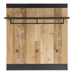 Ridgevalley Porte-manteau mural Shutter - Imitation chêne -Vestiaires Soldes 1000348670 220505 030 DETAILS P000000001000348670