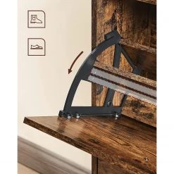 Red Living Meuble à chaussures Wellford - Marron -Vestiaires Soldes 1000354731 220608 060 DETAILS P000000001000354731