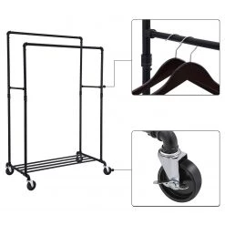 Loftscape Porte-manteau Villard IV - Métal - Noir -Vestiaires Soldes 1000354747 220608 030 DETAILS P000000001000354747