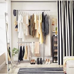 Loftscape Porte-manteau Reading II - Métal - Chrome / Gris -Vestiaires Soldes 1000354754 220608 021 MOOD DETAILS P000000001000354754 mood