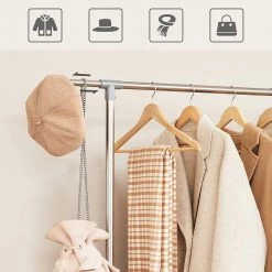 Loftscape Porte-manteau Reading II - Métal - Chrome / Gris -Vestiaires Soldes 1000354754 220608 040 DETAILS P000000001000354754