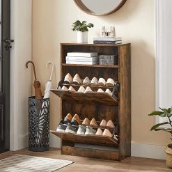 Red Living Meuble à chaussures Montcel - Marron -Vestiaires Soldes 1000354769 220608 021 MOOD DETAILS P000000001000354769 mood