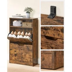 Red Living Meuble à chaussures Montcel - Marron -Vestiaires Soldes 1000354769 220608 040 DETAILS P000000001000354769