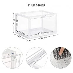 Loftscape Boîtes à chaussures Trets II - Transparent -Vestiaires Soldes 1000355208 220601 500 SKETCH DETAILS P000000001000355208 sketch