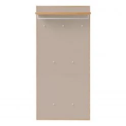 Voss Porte-manteau mural V100 II - Placage en bois véritable / Métal - Taupe - Largeur : 83 cm 5 Voss Porte-manteau mural V100 II - Placage en bois véritable / Métal - Taupe - Largeur : 83 cm -Vestiaires Soldes 1000357407 220614 030 DETAILS P000000001000357407