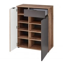 Loftscape Meubles à chaussures Rouze - Imitation chêne rustique argenté / Gris mat 9 Loftscape Meubles à chaussures Rouze - Imitation chêne rustique argenté / Gris mat -Vestiaires Soldes 1000357957 220608 031 DETAILS P000000001000357957