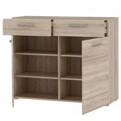 Loftscape Meuble à chaussures Taradale - Imitation chêne Sonoma -Vestiaires Soldes 1000357977 220616 030 DETAILS P000000001000357977