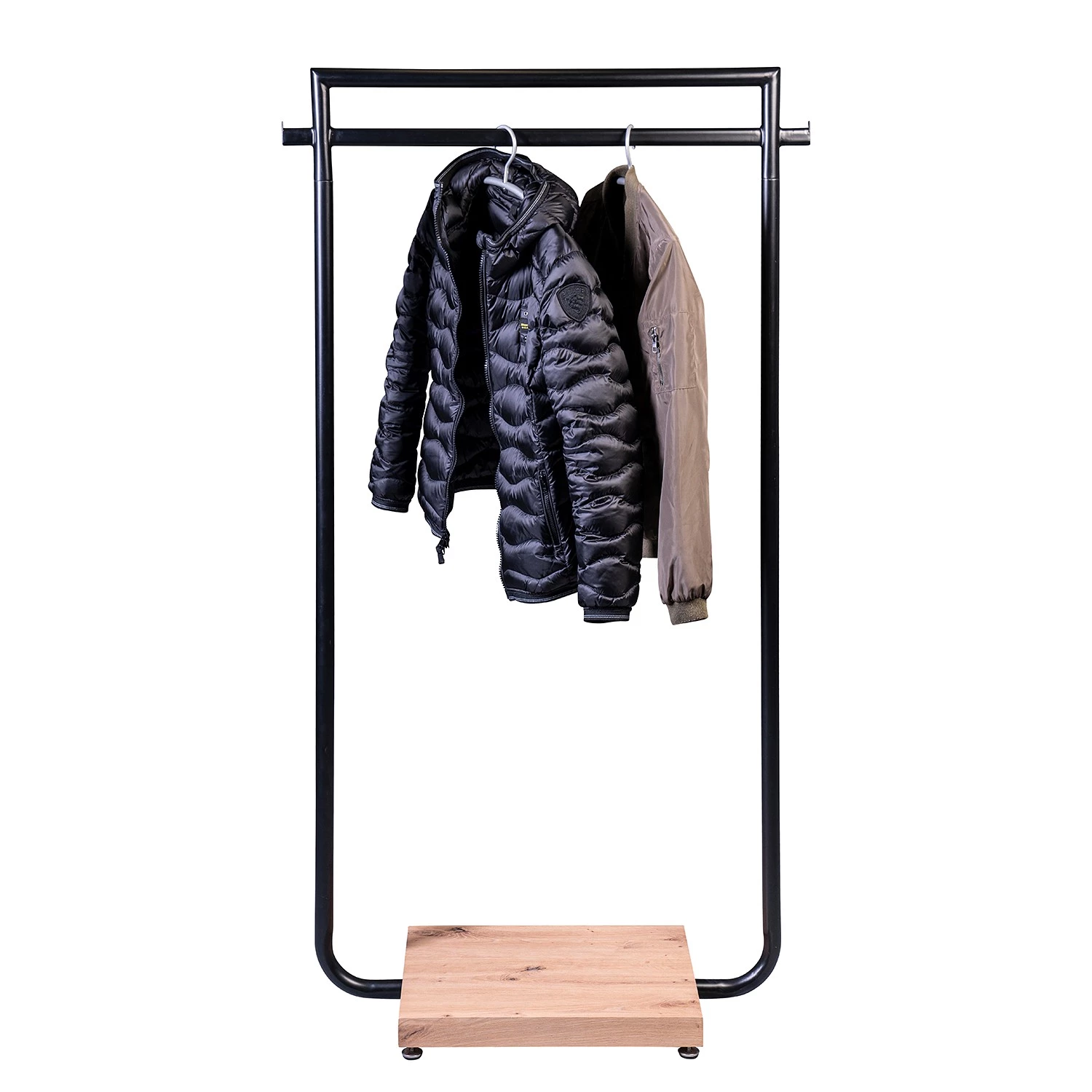 Loftscape Porte-manteau Tondern - Métal - Noir / Marron 2 Loftscape Porte-manteau Tondern - Métal - Noir / Marron – Image 2