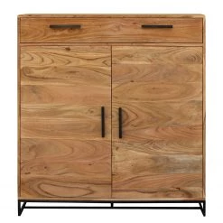 Ars manufacti Meuble à chaussures Woodson - Acacia massif / Métal - Acacia Marron clair -Vestiaires Soldes 1000361860 220624 030 DETAILS P000000001000361860