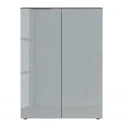 Germania Meuble à chaussures Genova - Verre - Gris argenté / Graphite -Vestiaires Soldes 1000363572 220705 040 DETAILS P000000001000363572