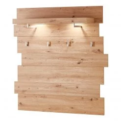 Maison Belfort Porte-manteau mural Nizao - Imitation chêne artisan