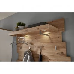 Maison Belfort Porte-manteau mural Nizao - Imitation chêne artisan 8 Maison Belfort Porte-manteau mural Nizao - Imitation chêne artisan -Vestiaires Soldes 1000363578 220713 022 MOOD DETAILS P000000001000363578 mood