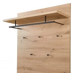 Fashion For Home Porte-manteau mural Leox - Imitation chêne artisan -Vestiaires Soldes 1000364249 220719 040 DETAILS P000000001000364249