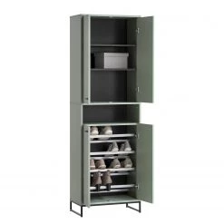 Schildmeyer Armoire à chaussures Janne II - Gris menthe 7 Schildmeyer Armoire à chaussures Janne II - Gris menthe -Vestiaires Soldes 1000365807 220803 031 DETAILS P000000001000365807