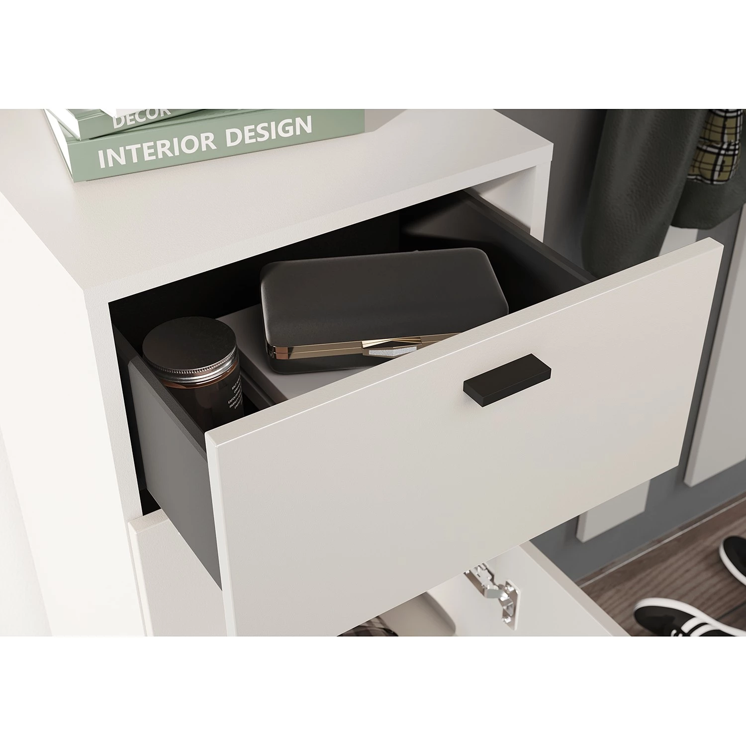 Germania Meuble à chaussures Lavos II - Cachemire 6 Germania Meuble à chaussures Lavos II - Cachemire – Image 6