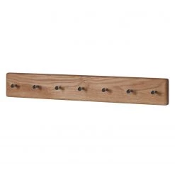 Ars Natura Porte-manteau mural Anamur III - Chêne