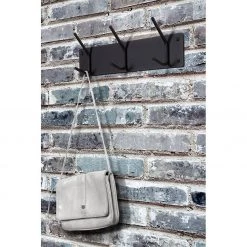 Loftscape Porte-manteaux Falcao I - Noir -Vestiaires Soldes garderobenleiste falcao i schwarz 401217