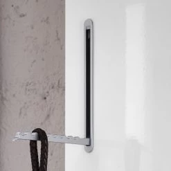 Fredriks Panneau porte-manteaux Exterior - Blanc brillant / Imitation hêtre -Vestiaires Soldes garderobenpaneel akkerstraat 1542854