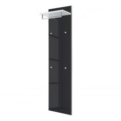 Voss Panneau porte-manteaux Alavere III - Anthracite / Blanc - Largeur : 42 cm