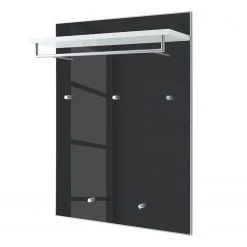 Voss Panneau porte-manteaux Alavere IV - Anthracite / Blanc