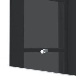 Voss Panneau porte-manteaux Alavere IV - Anthracite / Blanc -Vestiaires Soldes garderobenpaneel alavere iv anthrazit weiss 3757700