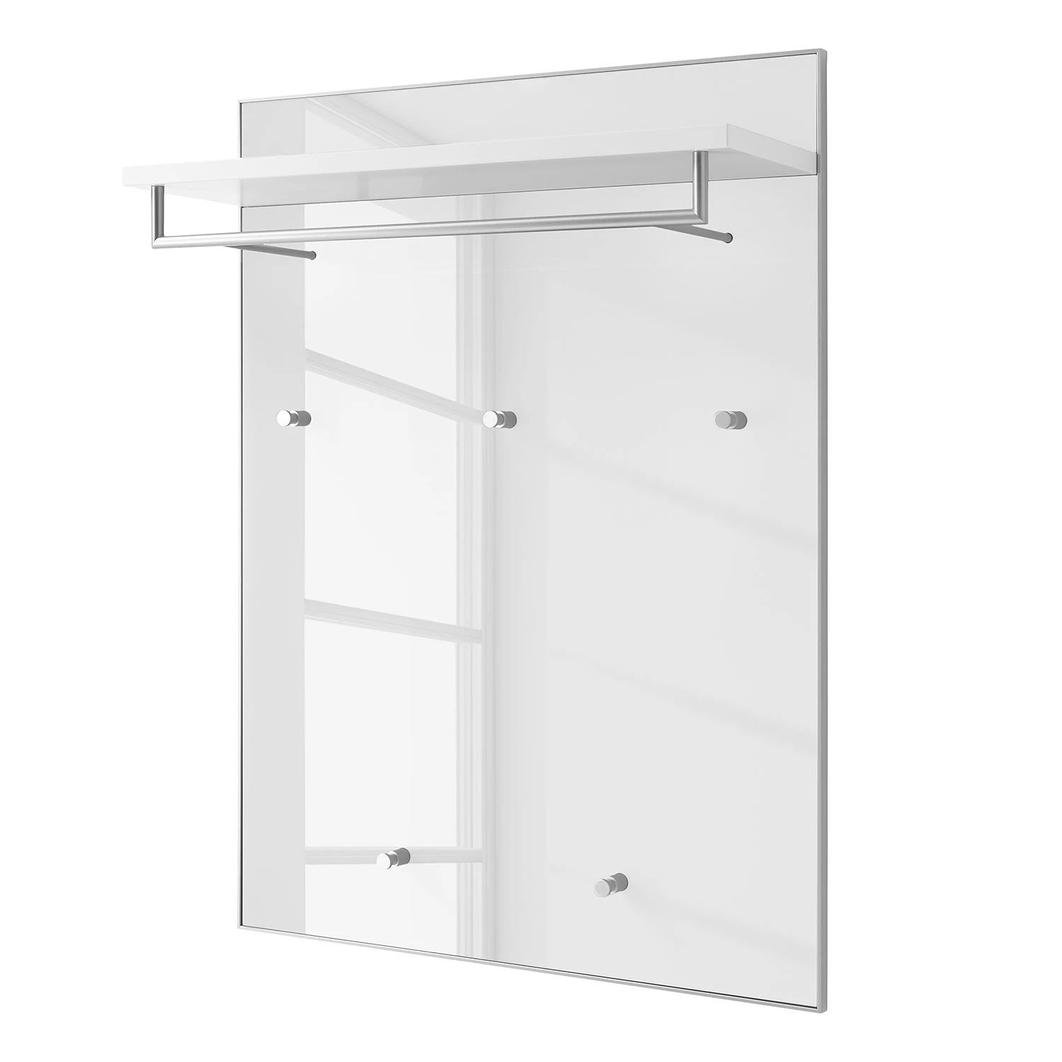 Voss Panneau porte-manteaux Alavere IV - Blanc 1 Voss Panneau porte-manteaux Alavere IV - Blanc