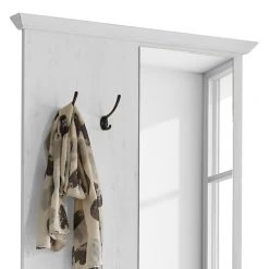 Maison Belfort Panneau porte-manteaux Geestland - Imitation pin blanc -Vestiaires Soldes garderobenpaneel geestland pinie weiss dekor 4677796