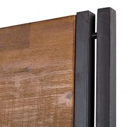 Ars manufacti Panneau porte-manteaux Manchester - Acacia massif / Métal -Vestiaires Soldes garderobenpaneel manchester akazie massiv metall 4877536