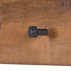 Ars manufacti Panneau porte-manteaux Manchester - Acacia massif / Métal -Vestiaires Soldes garderobenpaneel manchester akazie massiv metall 4877540