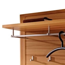 Ars Natura Porte-manteaux mural Nature Star II - Partiellement en duramen de hêtre massif -Vestiaires Soldes garderobenpaneel naturestar ii kernbuche teilmassiv 1428580