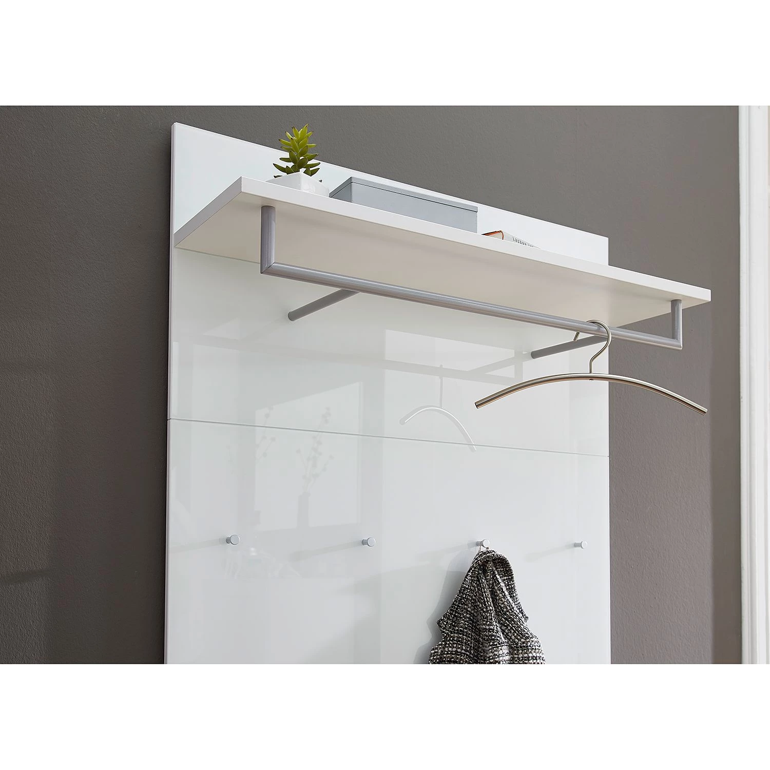 Germania Panneau porte-manteaux Viveiro I - Blanc 4 Germania Panneau porte-manteaux Viveiro I - Blanc – Image 4