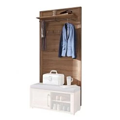 Fredriks Panneau portemanteau Silkeborg - Imitation chêne