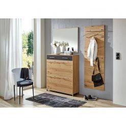 Voss Panneau portemanteau Vedo III - Imitation chêne -Vestiaires Soldes garderobenpaneel vedo iii 4908128