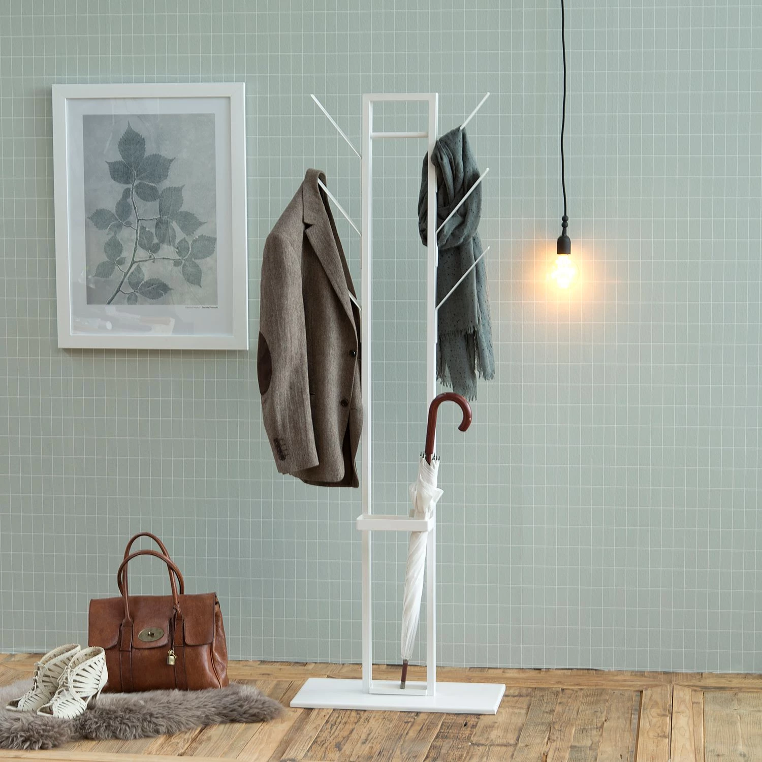 Mooved Porte-manteaux Berekua - Blanc 2 Mooved Porte-manteaux Berekua - Blanc – Image 2