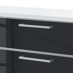 Voss Meuble à chaussures mural Alavere II - Anthracite / Blanc -Vestiaires Soldes haengeschuhkipper alavere iii anthrazit weiss 3758288