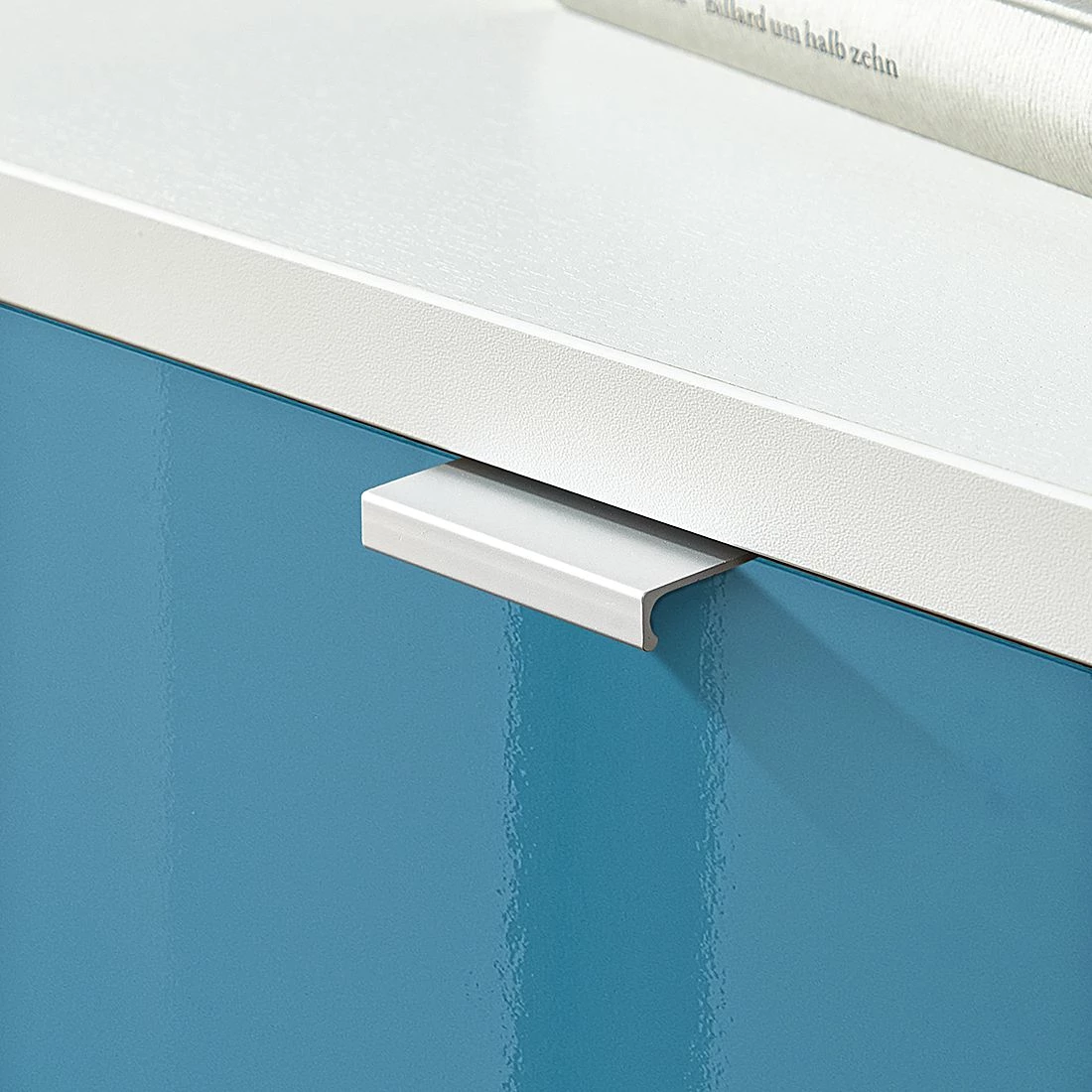 Germania Porte abattante Colorado - Bleu pétrole brillant 5 Germania Porte abattante Colorado - Bleu pétrole brillant – Image 5