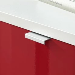 Germania Porte abattante Colorado - Rouge brillant -Vestiaires Soldes klappe colorado hochglanz rot 523164