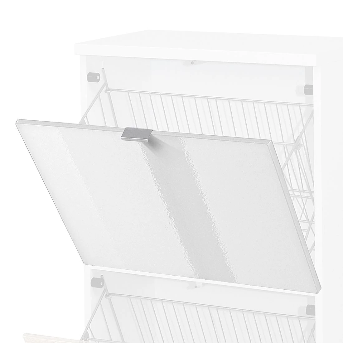 Germania Porte abattante Colorado - Blanc brillant 1 Germania Porte abattante Colorado - Blanc brillant