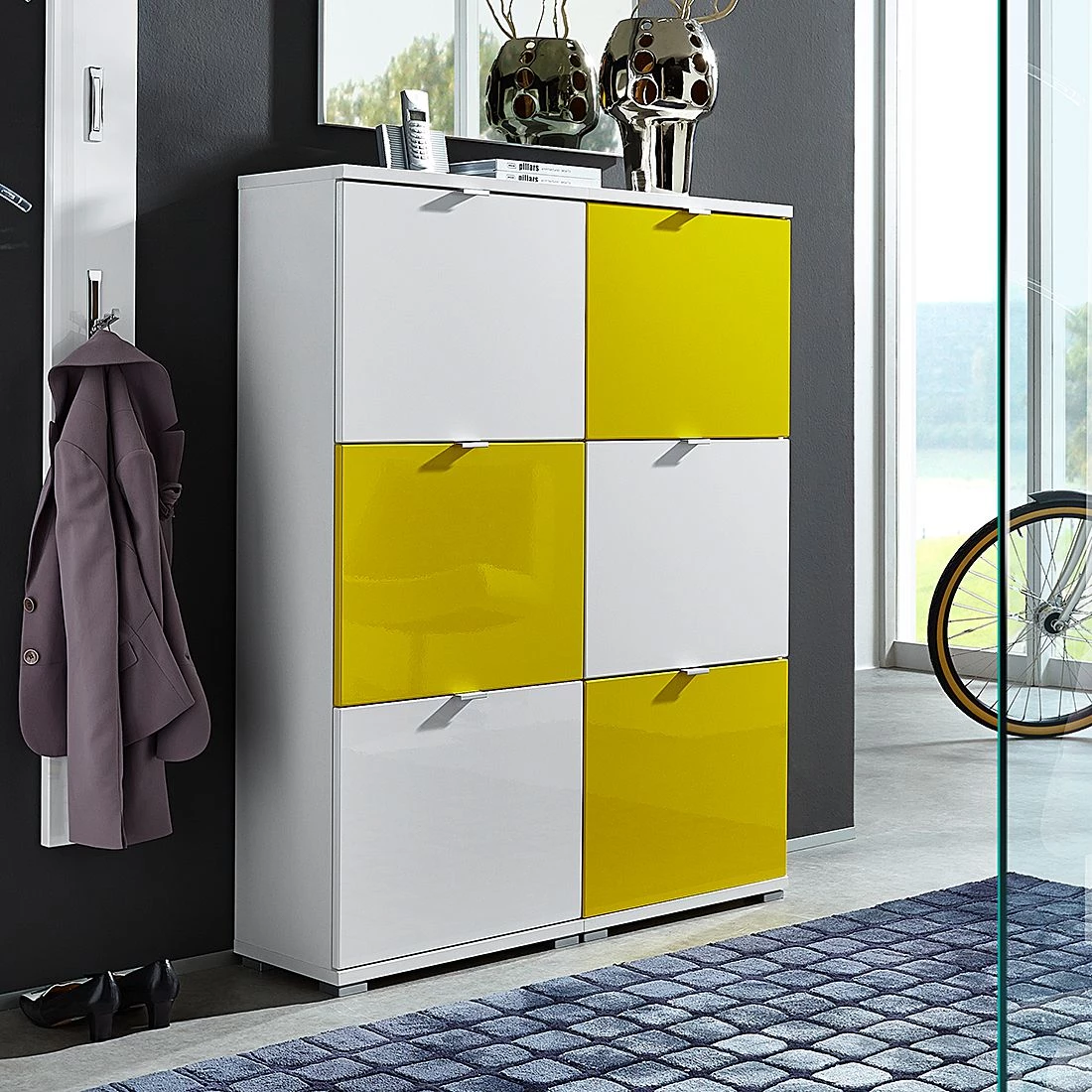 Germania Porte abattante Colorado - Blanc brillant 4 Germania Porte abattante Colorado - Blanc brillant – Image 4