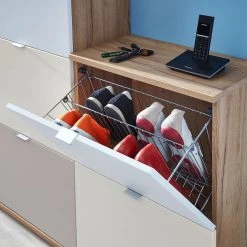 Germania Porte abattante Colorado Matt - Blanc mat -Vestiaires Soldes klapptuer colorado matt matt weiss 4780624