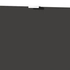 Germania Porte abattante Colorado Matt - Noir mat -Vestiaires Soldes klapptuer colorado matt schwarz 4196608