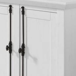 Maison Belfort Meuble à chaussures Geestland I - Imitation pin blanc -Vestiaires Soldes kommode geestland i pinie weiss dekor 4486336