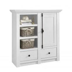 Maison Belfort Meuble à chaussures Geestland III - Imitation pin blanc