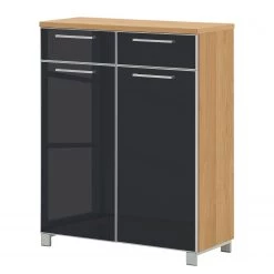 Voss Meuble à chaussures Alavere I - Anthracite / Chêne blanc