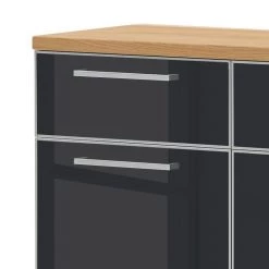 Voss Meuble à chaussures Alavere I - Anthracite / Chêne blanc -Vestiaires Soldes schuhkommode alavere i 3756796