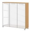 Voss Meuble à chaussures Alavere III - Blanc / Chêne blanc